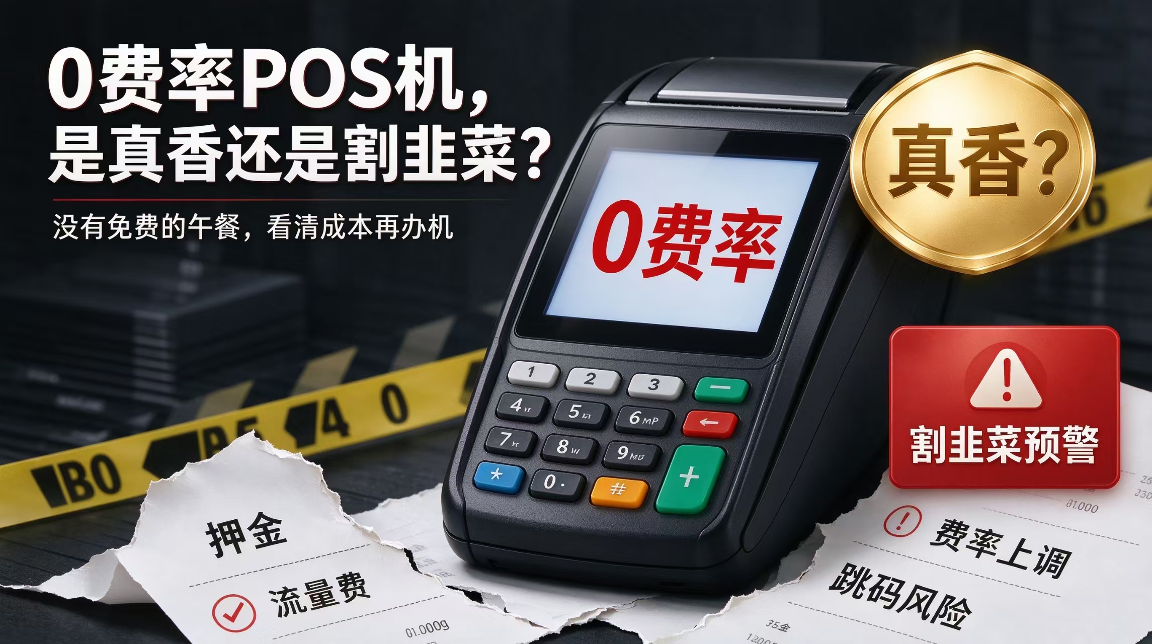 立刷官网：0费率POS机到底是真香还是割韭菜，看完这篇就懂了