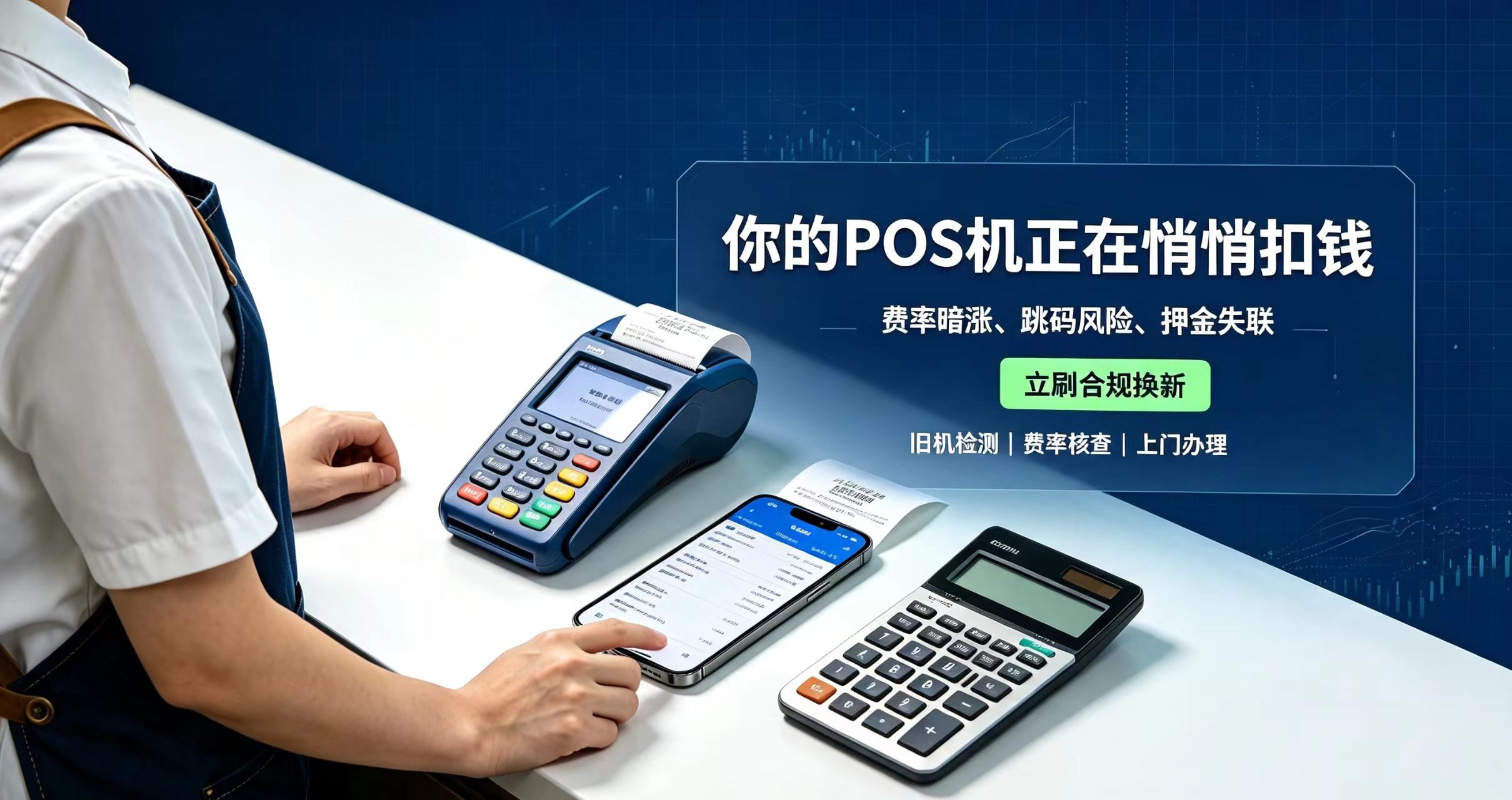 别忽视微小账单！2026年老旧POS机暗藏多项杂费，及时换新机规避收割