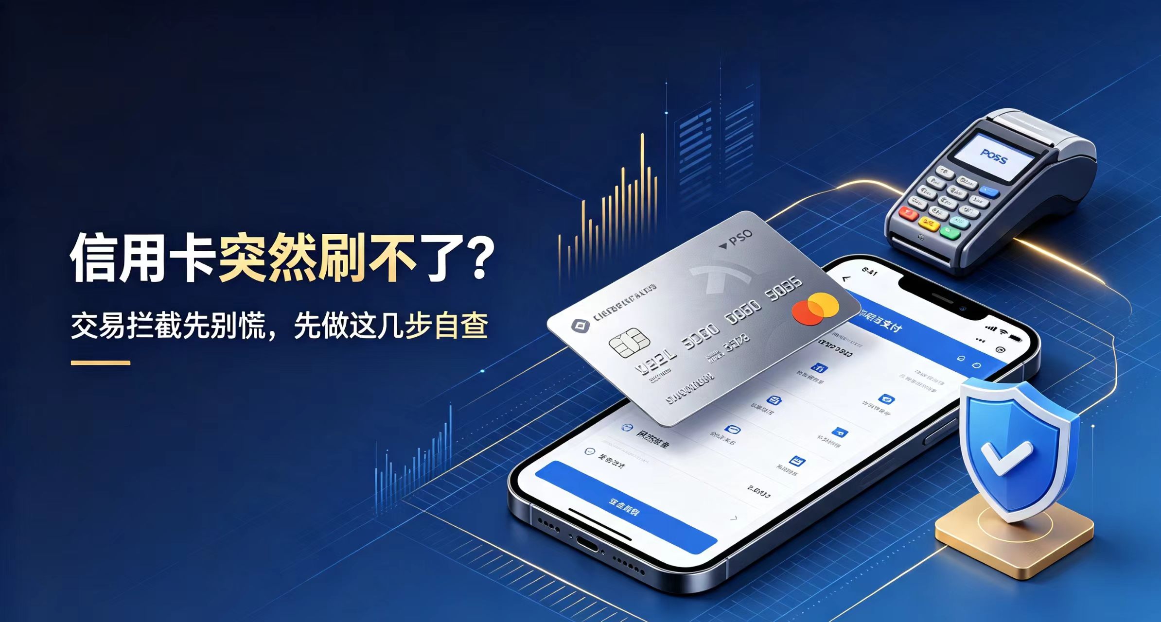  立刷官网：信用卡有额度却无法刷卡？遇到交易拦截，这套自救方案可以参考