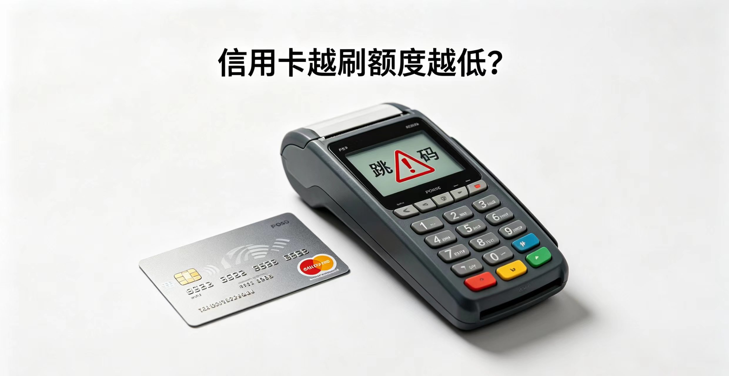 信用卡越刷额度越低？多半是POS机跳码导致，一文看懂！
