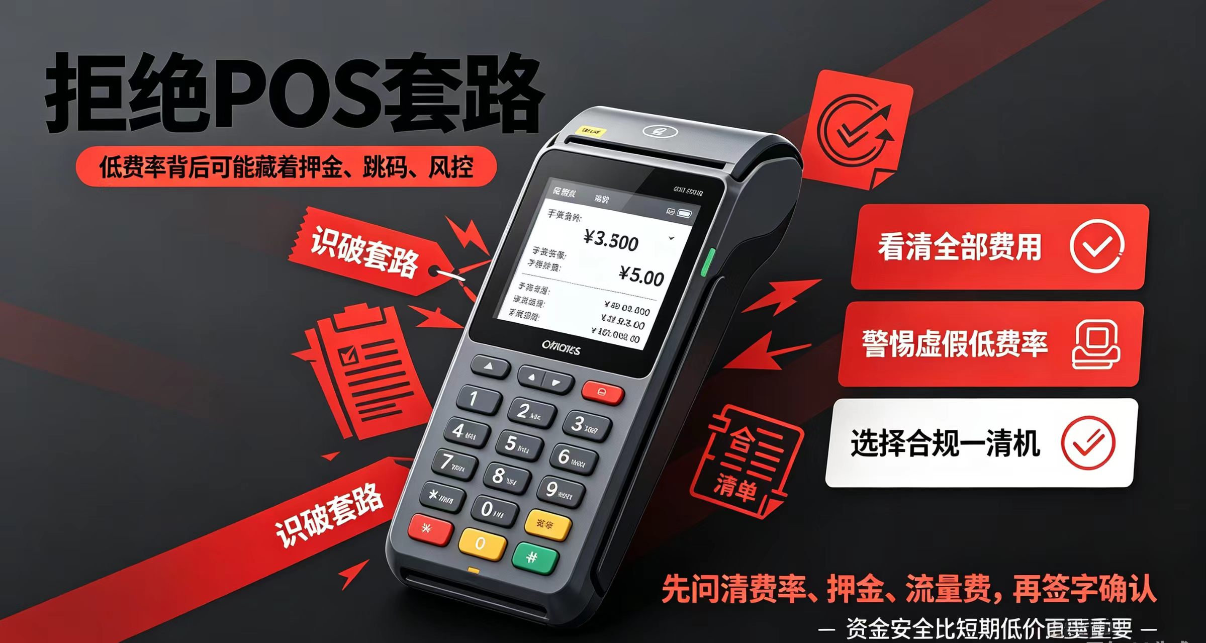 立刷官网：2026POS低费率套路揭秘，谨防信用卡封号与隐性扣费